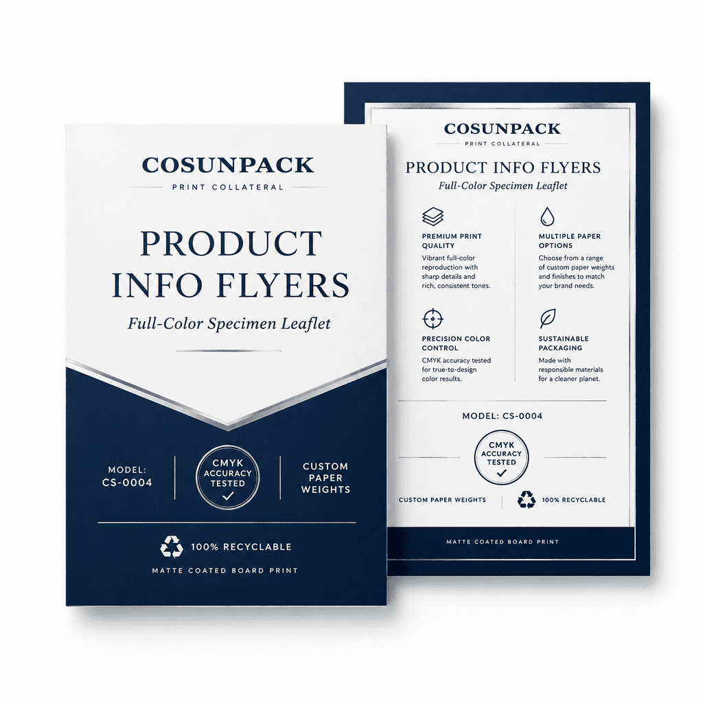 Cartes de remerciement personnalisées, étiquettes volantes et supports de communication de marque