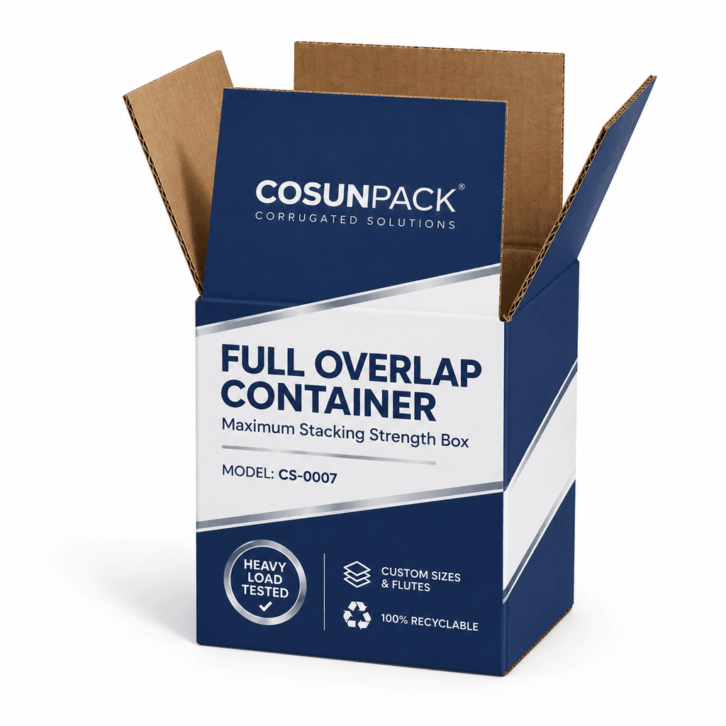 Cajas de envío de cartón ondulado personalizadas, cajas americanas RSC y estuches para e-commerce