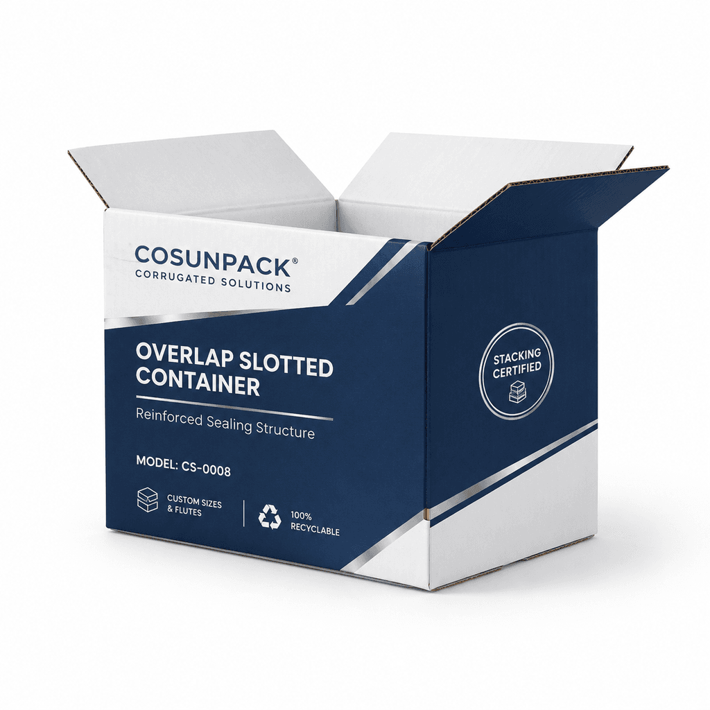 Cajas de envío de cartón ondulado personalizadas, cajas americanas RSC y estuches para e-commerce