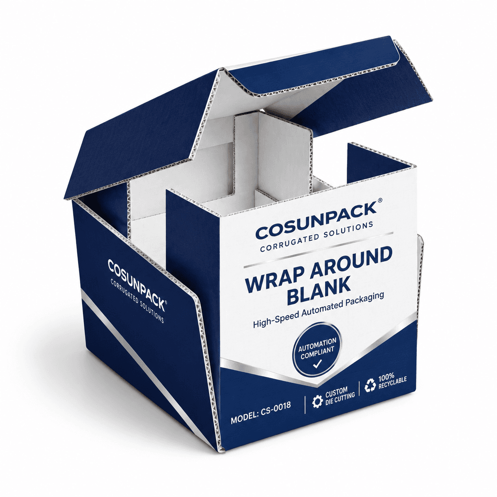 Cajas de envío de cartón ondulado personalizadas, cajas americanas RSC y estuches para e-commerce