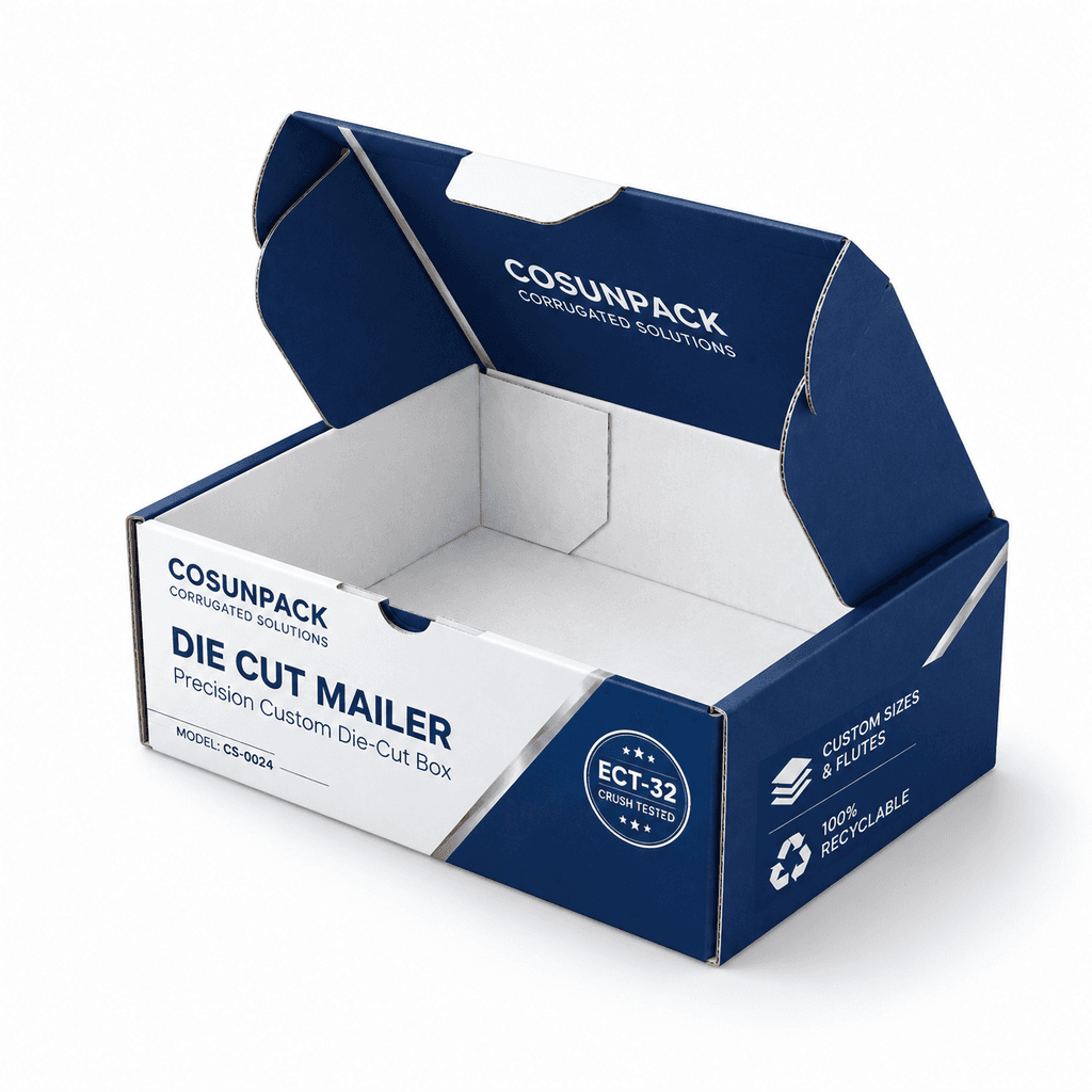 Cajas de envío de cartón ondulado personalizadas, cajas americanas RSC y estuches para e-commerce