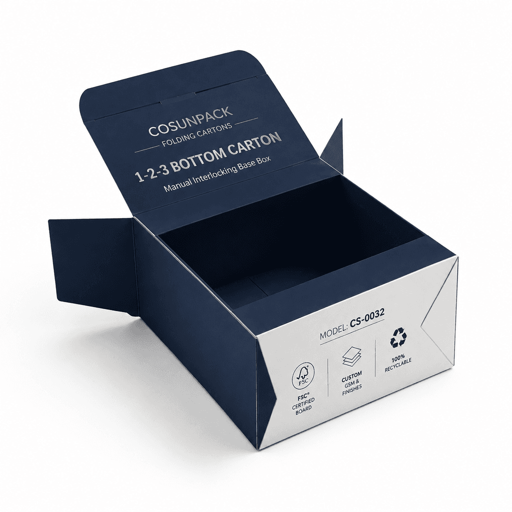 Cajas plegables de cartulina personalizadas, estuches para cosmética minorista y envases farmacéuticos