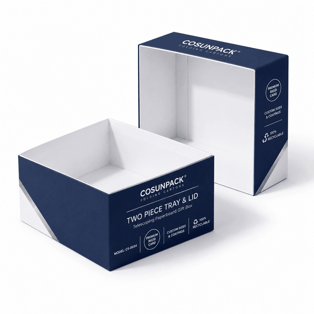 Cajas plegables de cartulina personalizadas, estuches para cosmética minorista y envases farmacéuticos