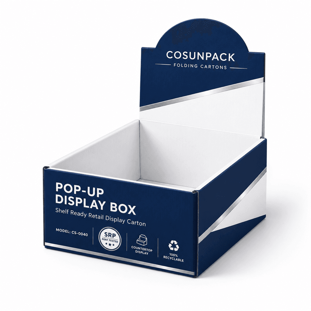 Cajas plegables de cartulina personalizadas, estuches para cosmética minorista y envases farmacéuticos
