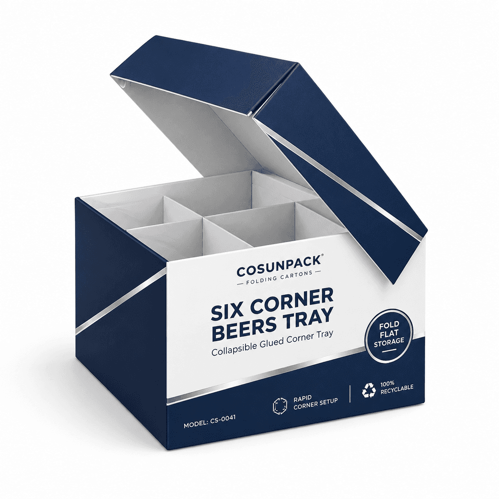 Cajas plegables de cartulina personalizadas, estuches para cosmética minorista y envases farmacéuticos