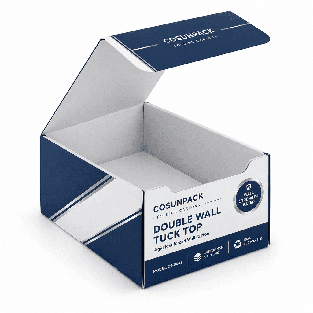 Cajas plegables de cartulina personalizadas, estuches para cosmética minorista y envases farmacéuticos