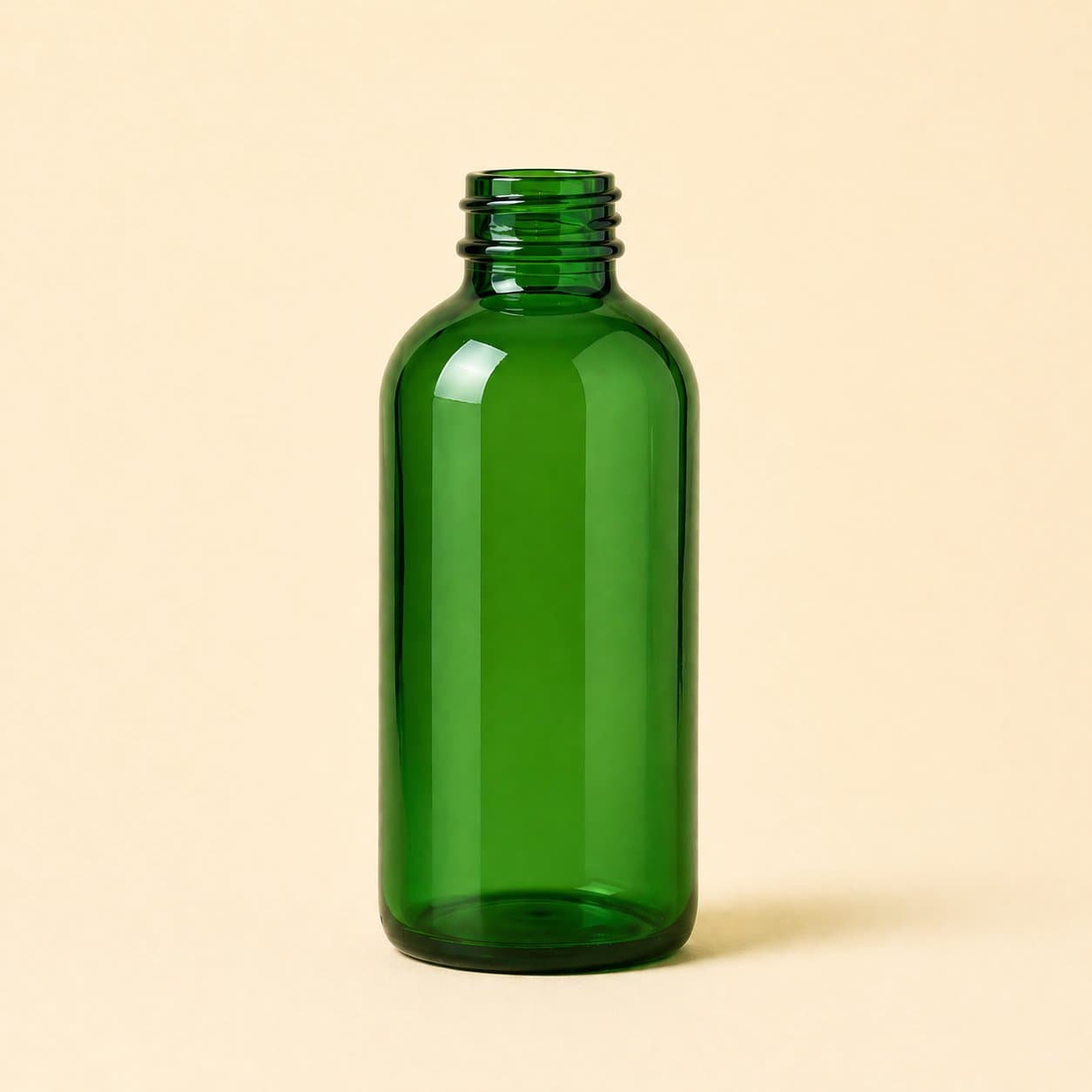 Green Glass Bottle