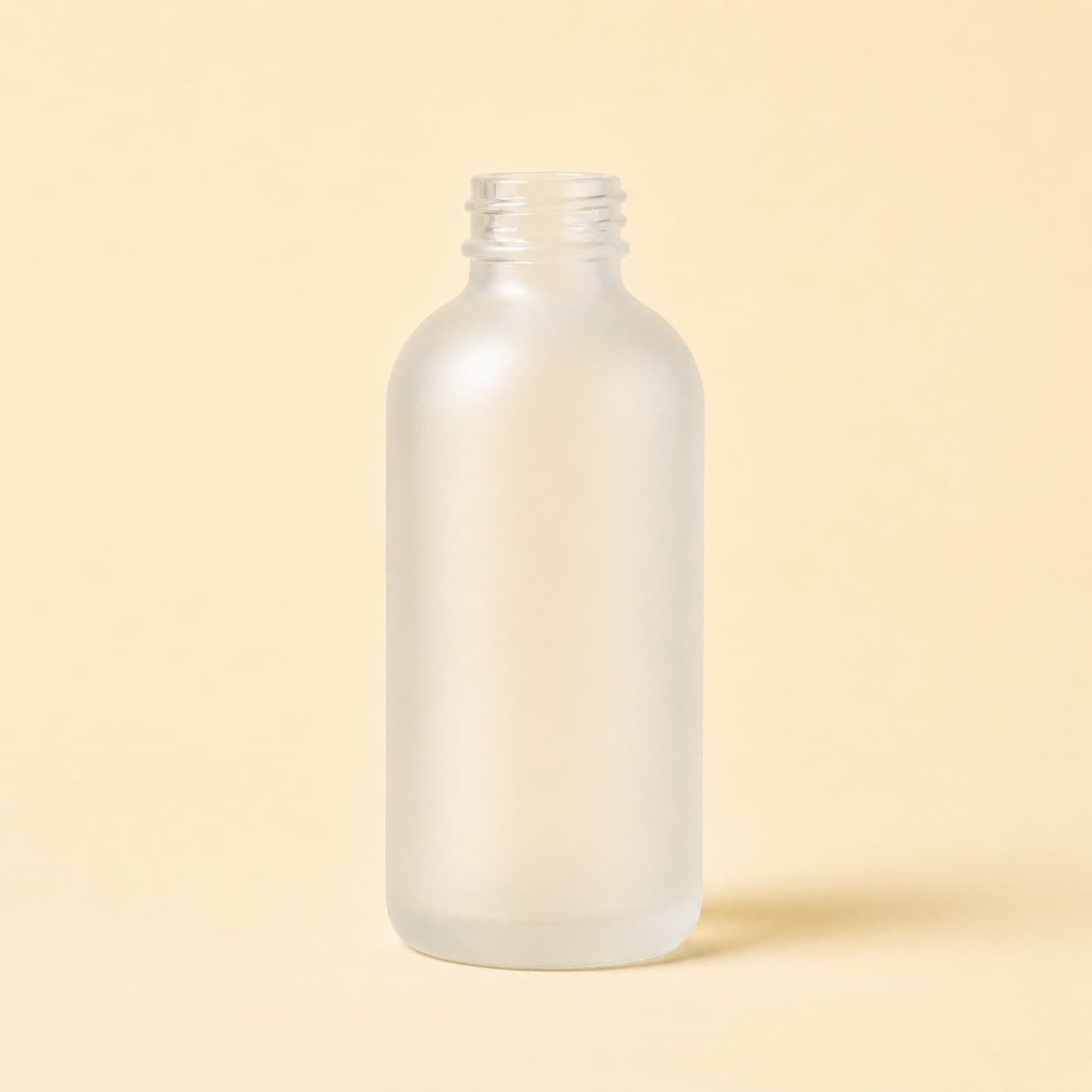 Frosted Glass Bottle
