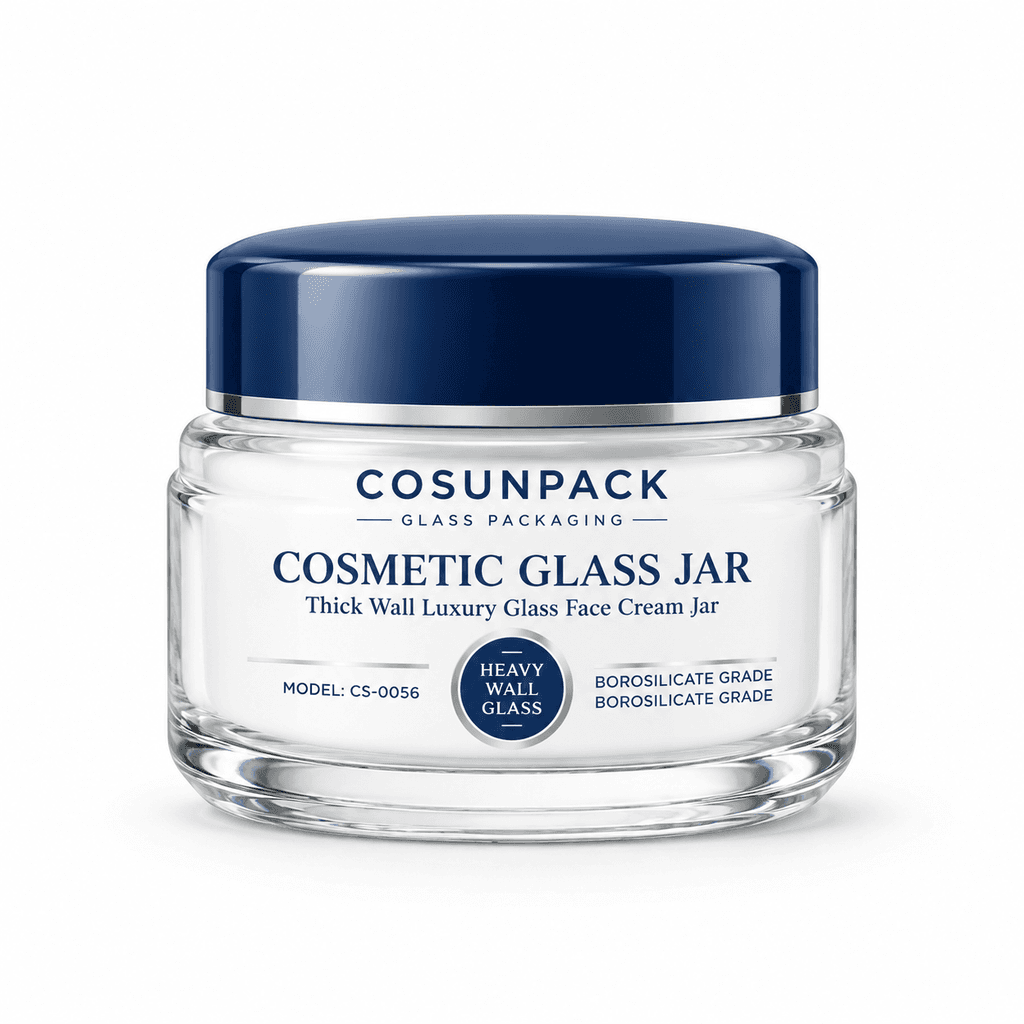Frascos cuentagotas de vidrio para cosméticos, tarros para cremas y envases de vidrio ámbar