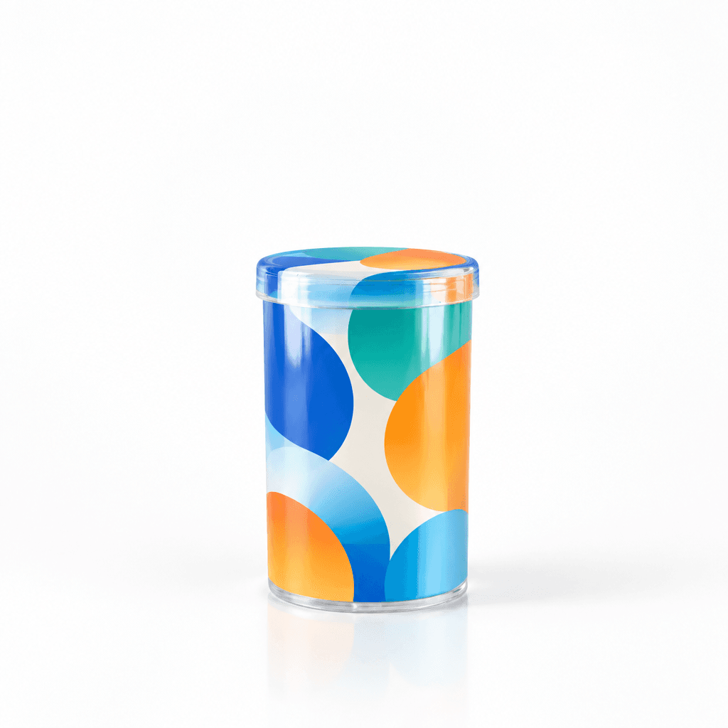 Modern Round Jar