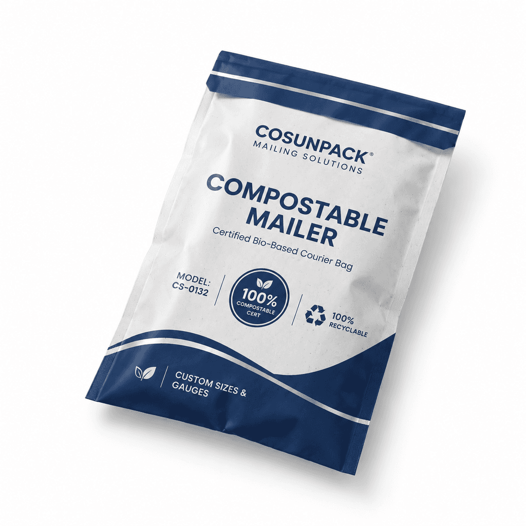 Pochettes d'expédition biodégradables écologiques, enveloppes matelassées à bulles