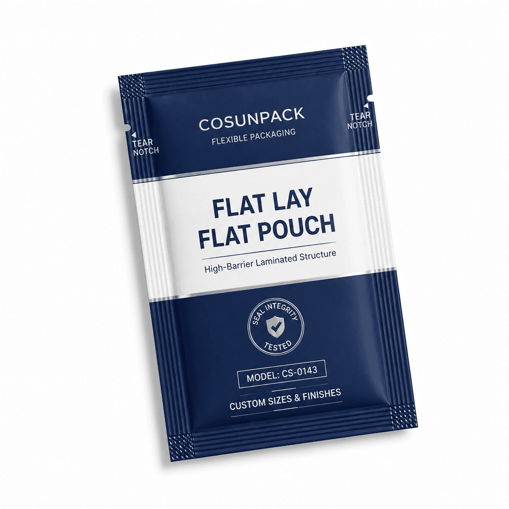 Bolsas doypack de alta barrera con autocierre hermético y envases flexibles aptos para alimentos