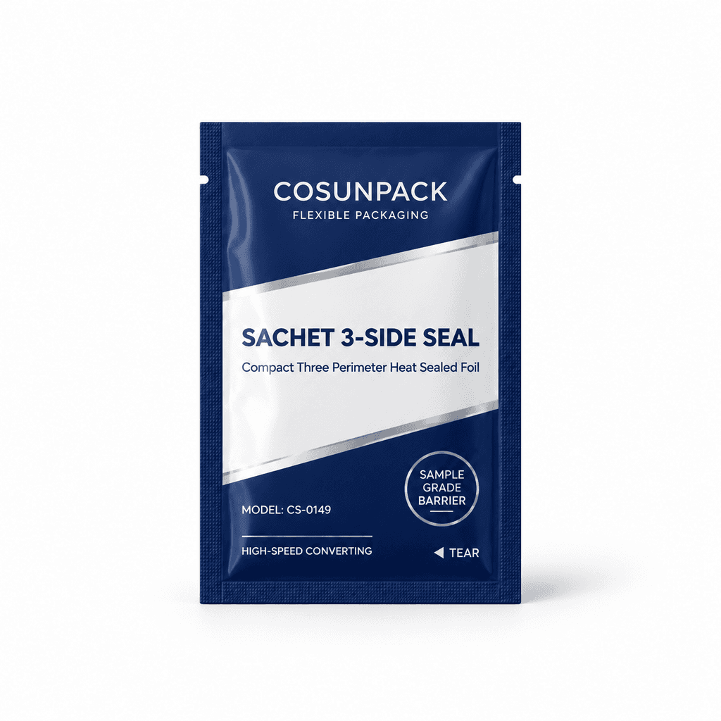 Bolsas doypack de alta barrera con autocierre hermético y envases flexibles aptos para alimentos