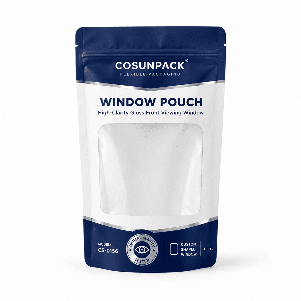 Bolsas doypack de alta barrera con autocierre hermético y envases flexibles aptos para alimentos