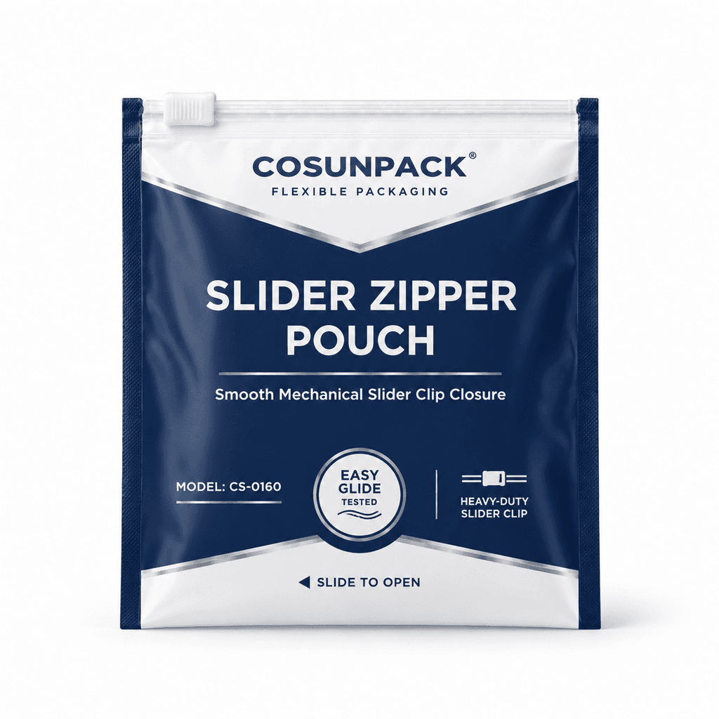 Bolsas doypack de alta barrera con autocierre hermético y envases flexibles aptos para alimentos