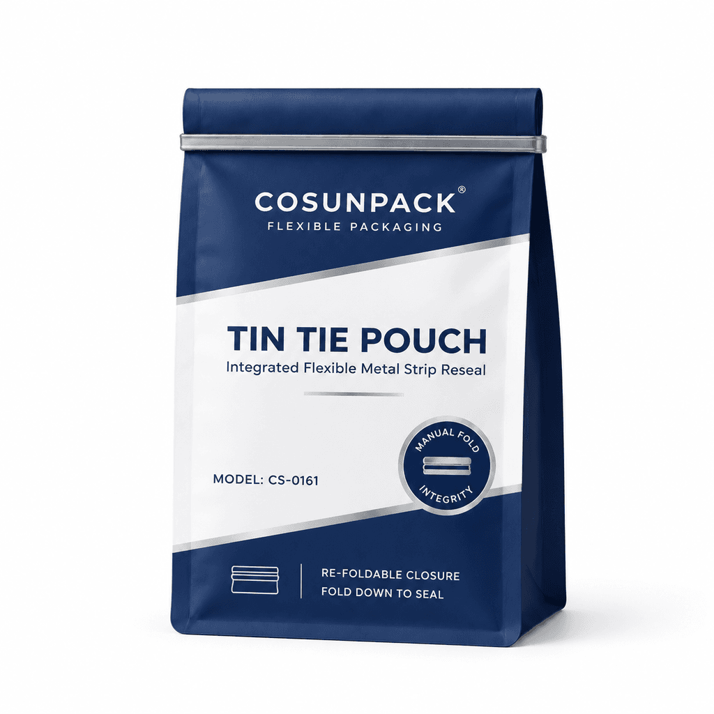 Bolsas doypack de alta barrera con autocierre hermético y envases flexibles aptos para alimentos