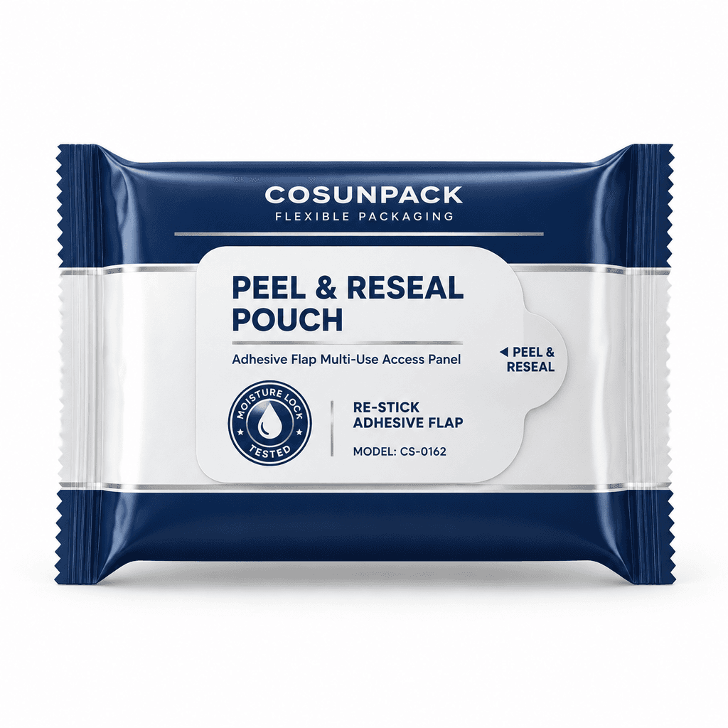 Bolsas doypack de alta barrera con autocierre hermético y envases flexibles aptos para alimentos