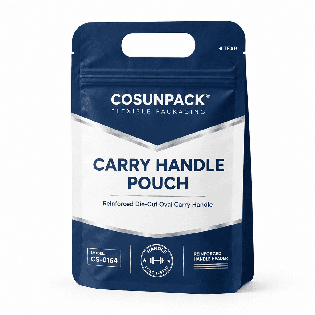 Bolsas doypack de alta barrera con autocierre hermético y envases flexibles aptos para alimentos