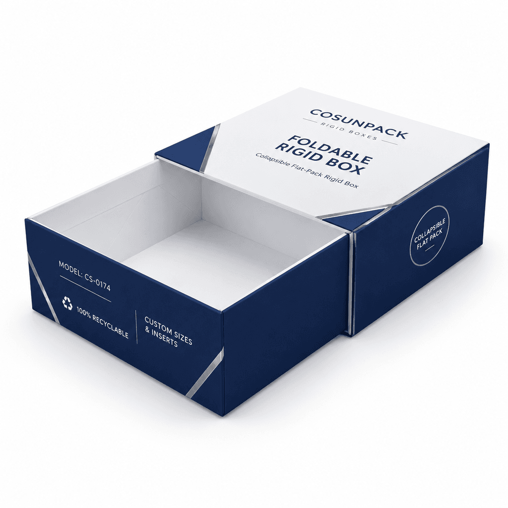 Coffrets cadeaux rigides haut de gamme à fermeture magnétique et boîtes de présentation de luxe