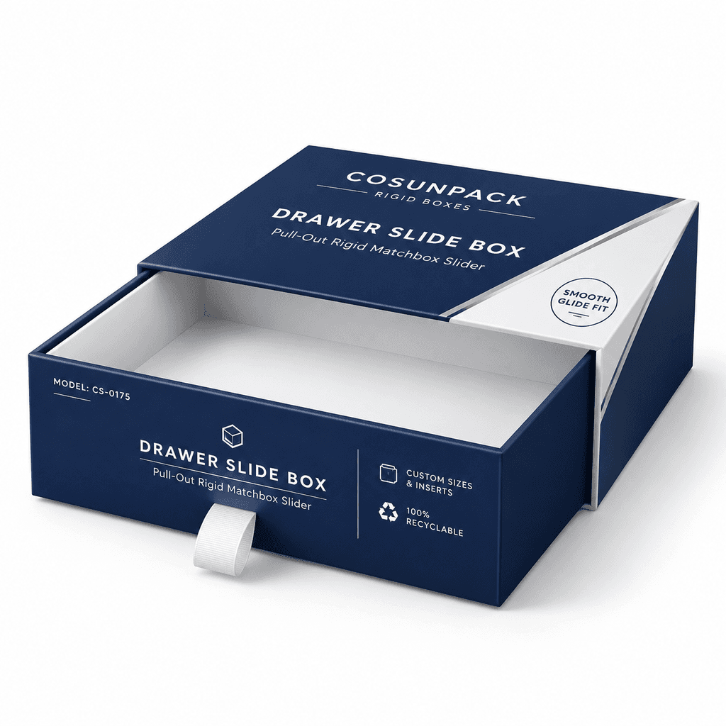 Coffrets cadeaux rigides haut de gamme à fermeture magnétique et boîtes de présentation de luxe