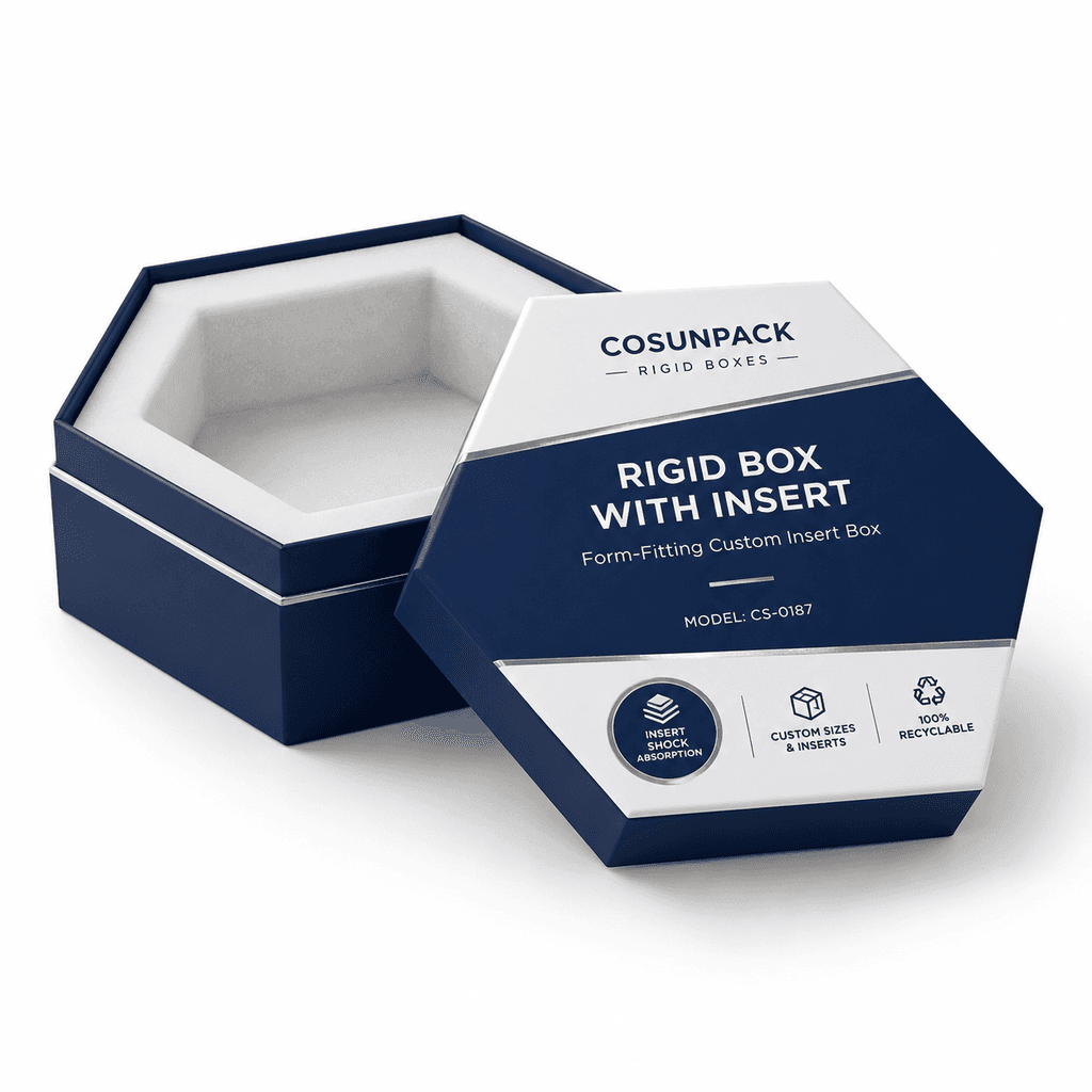 Coffrets cadeaux rigides haut de gamme à fermeture magnétique et boîtes de présentation de luxe