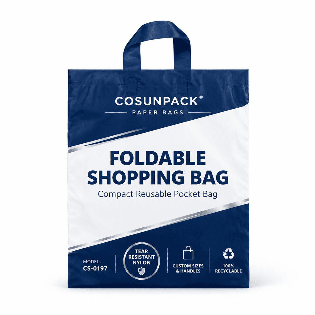 Bolsas de papel de lujo personalizadas con asas de cordón y cinta para tiendas minoristas