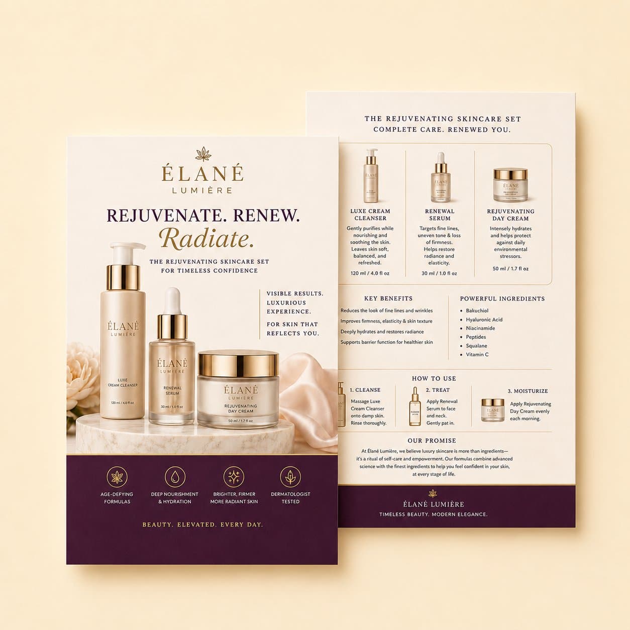 Product Info Flyers