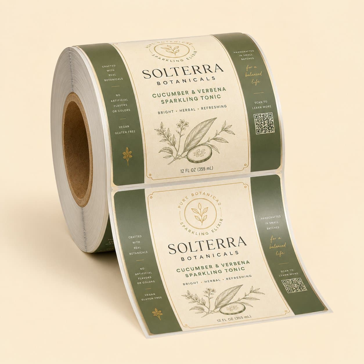 Roll Labels (For Bottles, Jars, Pouches)