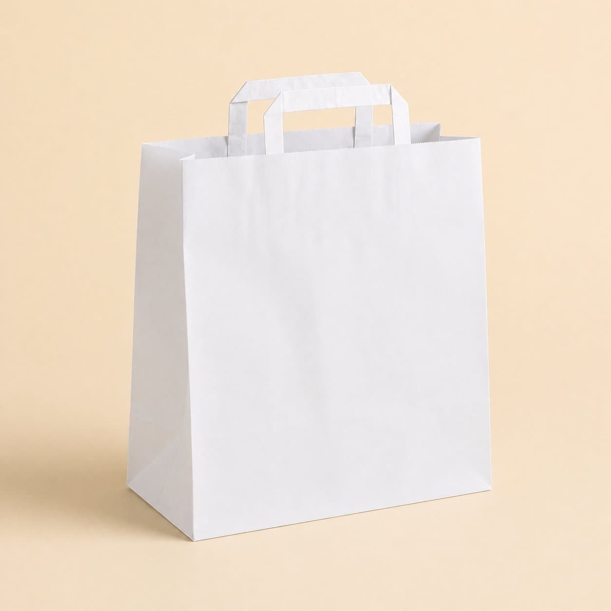 Flat Paper Handle Bag