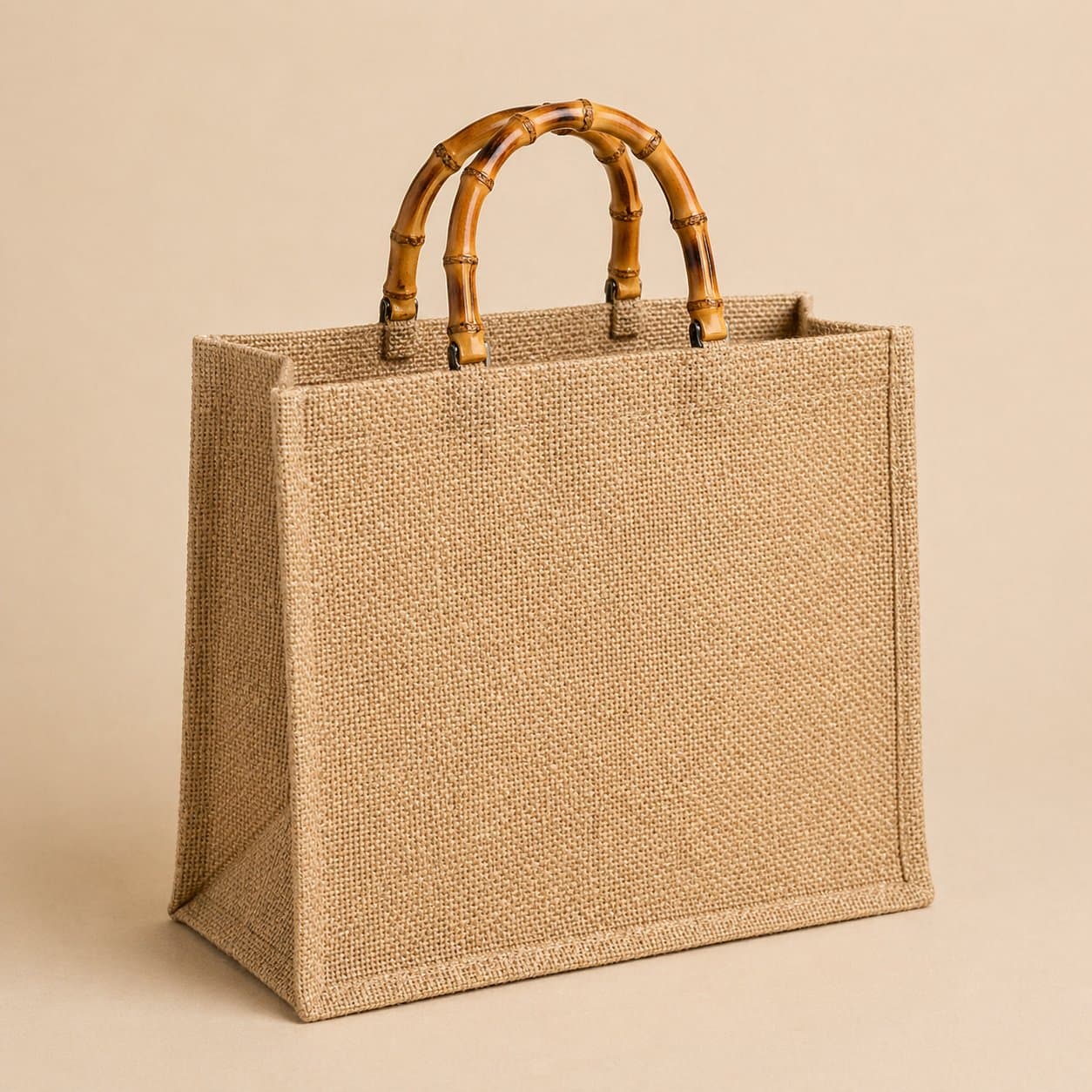 Bamboo Handle Bag